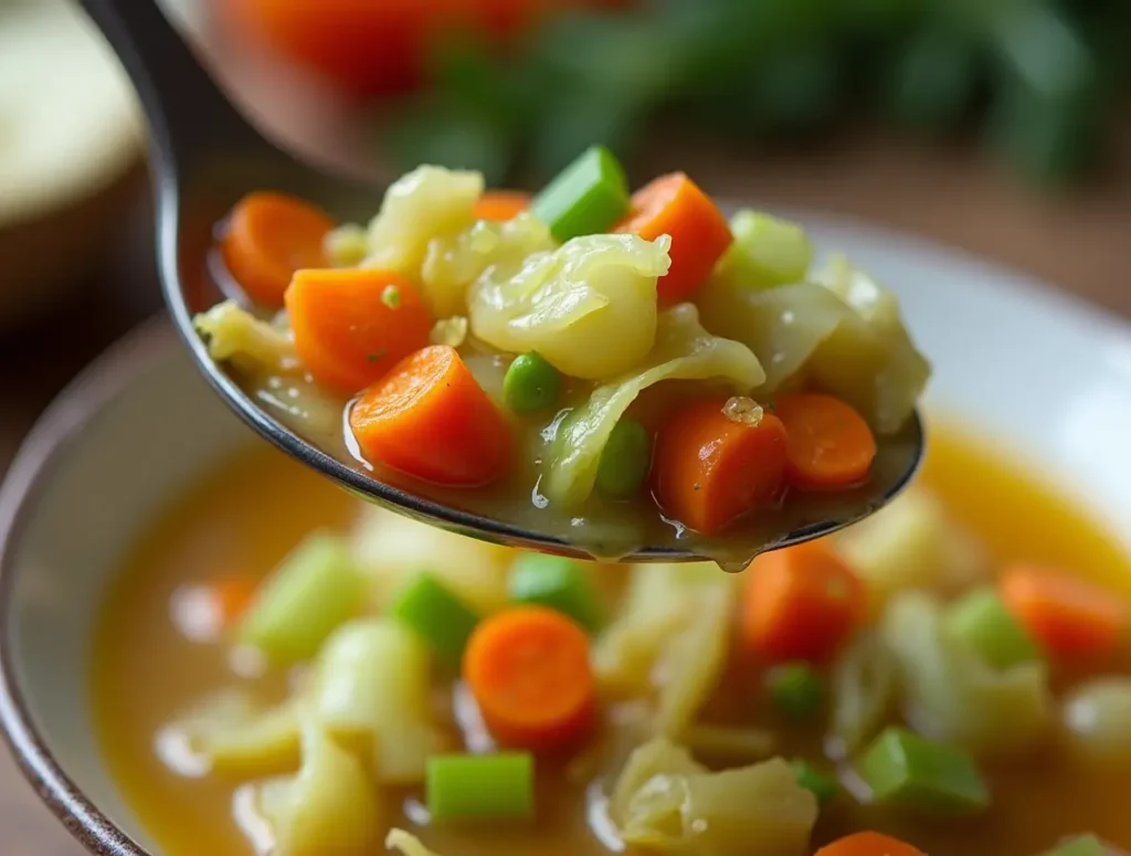 Soupe aux choux régime