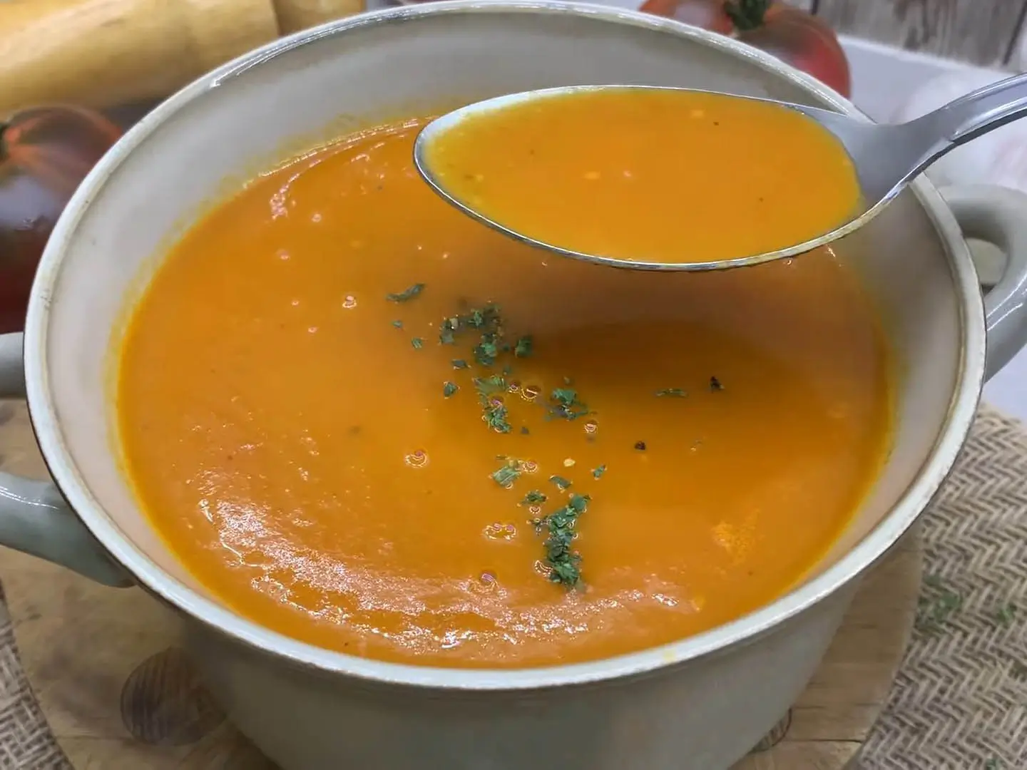 Soupe tomate recette grand-mère