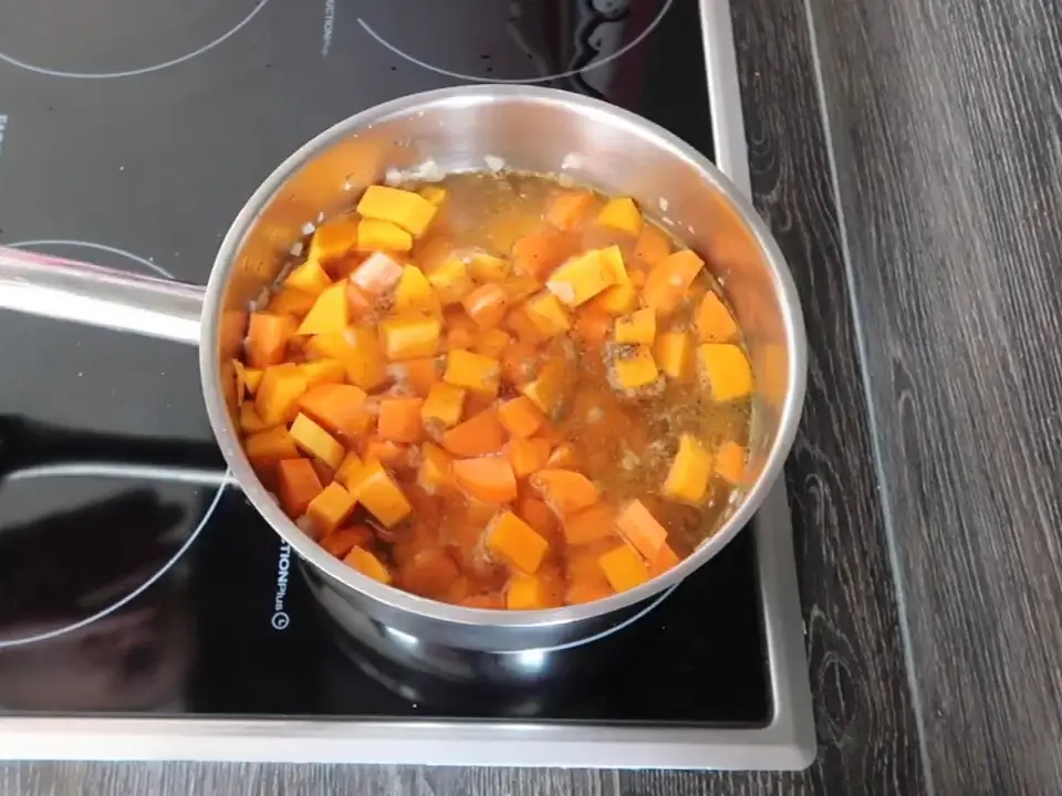 eau à hauteur des légumes